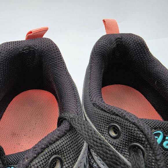 Asics Gel Torrance Trail Womens Size 9 Black Orange Running Shoes Trail Hiking - Picture 9 of 14